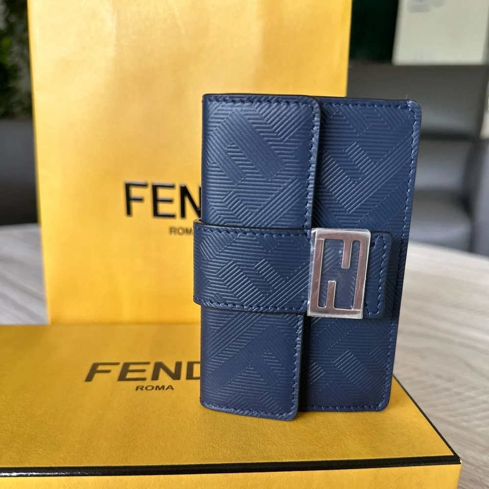 FENDI Blue Wallet - Cardholder - Picture 3 of 11
